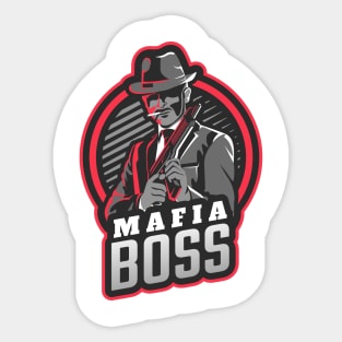 Mafia Boss Sticker